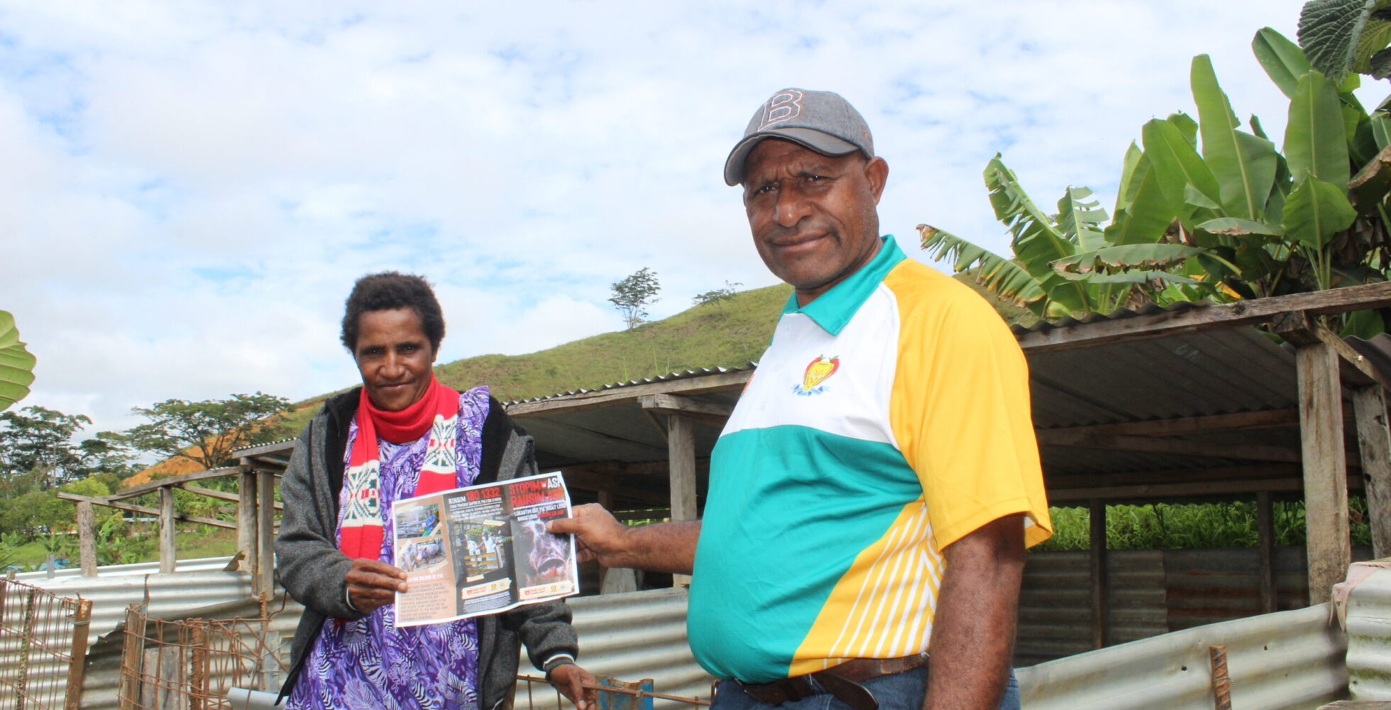 PREVENTING GENDER-BASED VIOLENCE, SAVING THE ‘PIGGY BANK’While battling the COVID-19 Pandemic, a new animal killing disease also emerged in Papua New Guinea – African Swine Fever (ASF). Like other pig farmers in the Upper Highlands, Grace Mark in Jiwaka Province was at risk of losing her livelihood – and more.